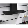 AEG DBX3951R 5000 ExtractionTech Wall Mounted Cooker Hood Matt Black_Installed Kitchen View