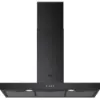 AEG DBX3951R 5000 ExtractionTech Wall Mounted Cooker Hood Matt Black_Front View