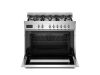 Bertazzoni PRO96L1EXT2 Professional 90cm Single Dual Fuel Range Cooker in Stainless Steel