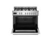 Bertazzoni PRO96L1EBIT2 Professional 90cm Single Dual Fuel Range Cooker in White