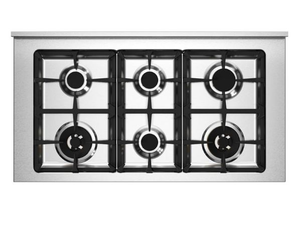 Bertazzoni PRO116L3EXT2 Professional 110cm Triple Dual Fuel Range Cooker in Stainless Steel