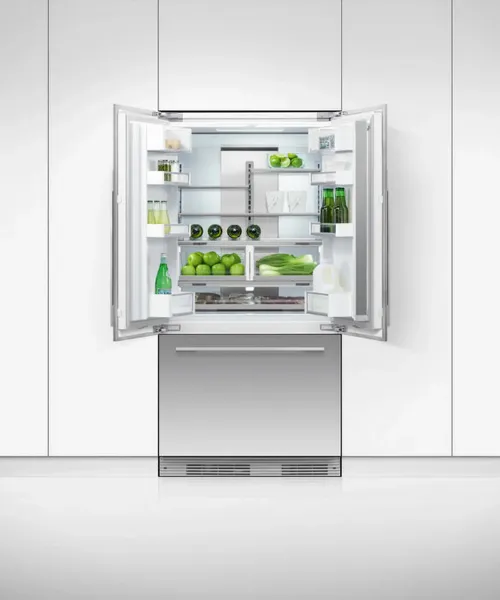 Fisher & Paykel RS90A3 Integrated Fridge Freezer French Door - 900mm