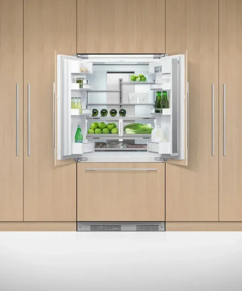 Fisher & Paykel RS90A3 Integrated Fridge Freezer French Door - 900mm