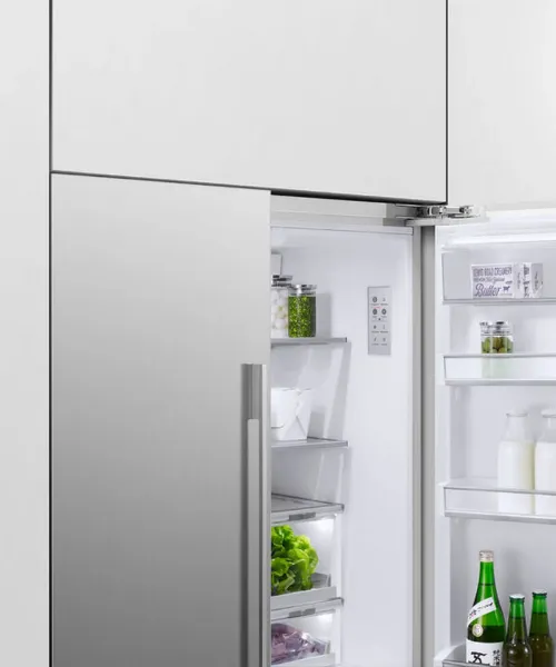Fisher & Paykel RS90AU3 Integrated French Door Fridge Freezer with Ice Maker - 900mm