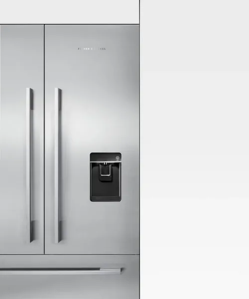 Fisher & Paykel RS90AU3 Integrated French Door Fridge Freezer with Ice Maker - 900mm