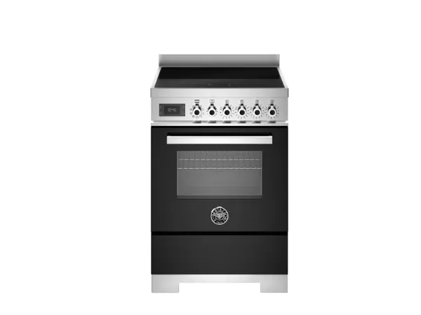 Bertazzoni PRO64I1ENET2 Professional 60cm Induction Range Cooker in Black