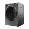 Haier HW110B14979SEUUK I-Pro Series 7 Plus Washing Machine - Graphite - 11KG _side