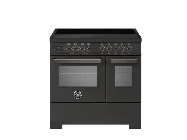 Bertazzoni PRO95I2ENET2 Professional 90cm Induction Range Cooker in Black