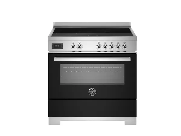 Bertazzoni PRO95I1ENET2 Professional 90cm Single Induction Range Cooker in Black