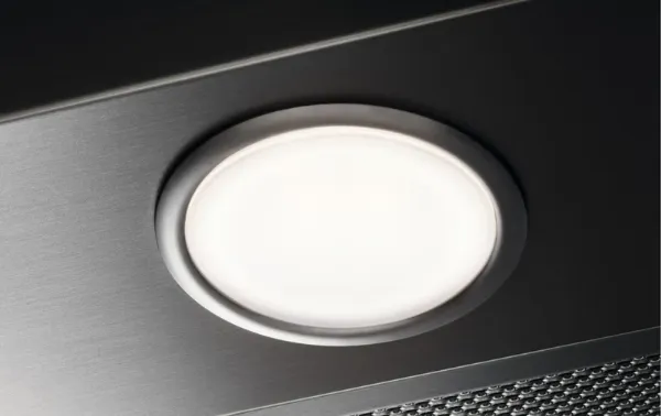 AEG DTX3840M 5000 LEDLights Wall Mounted Cooker Hood Stainless Steel & Glass_LED Lighting Detail