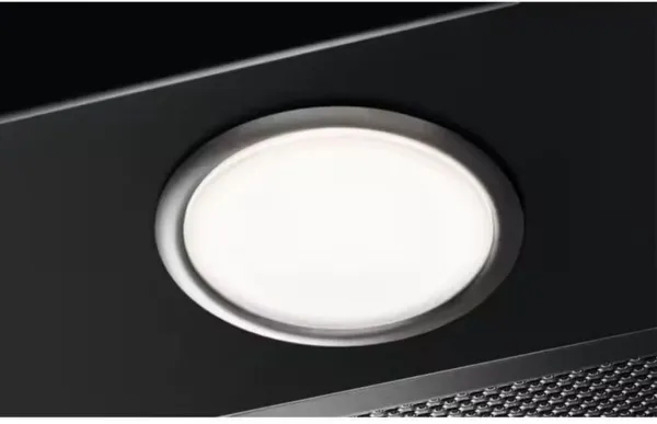 AEG DTX3640B 5000 LEDLights Wall Mounted Cooker Hood Black Glass_LED Lighting Detail