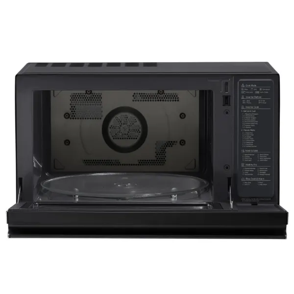 LG MJ3965BPS 39l 1100W Convection Microwave Oven with Touch Control Panel - Black