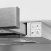 AEG DPB3932S 3000 ExtractionTech Telescopic Cooker Hood Silver_Control Panel Detail