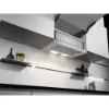 AEG DPB3632S 3000 ExtractionTech Telescopic Cooker Hood Silver_Installed Kitchen View