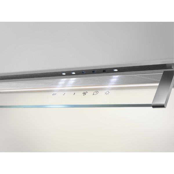 AEG GDE686HM 6000 Hob2Hood Integrated Cooker Hood Stainless Steel_Control Panel Detail