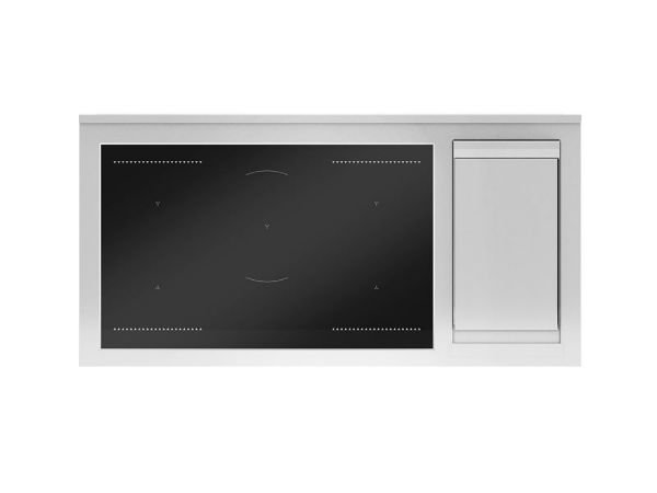 Bertazzoni PRO125I2ENET2 Professional 120cm Double Oven Induction Top and Griddle Range Cooker in Black