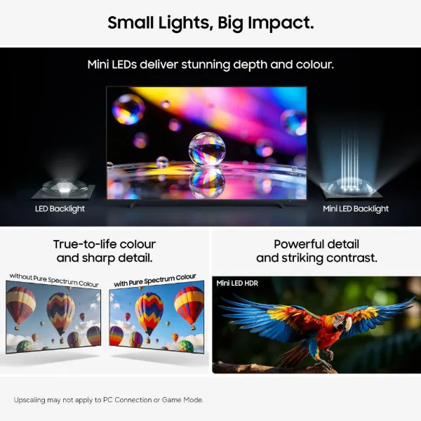 Samsung UE55M70HAKXXU 55" 4K Mini LED Vision AI Smart TV_screen