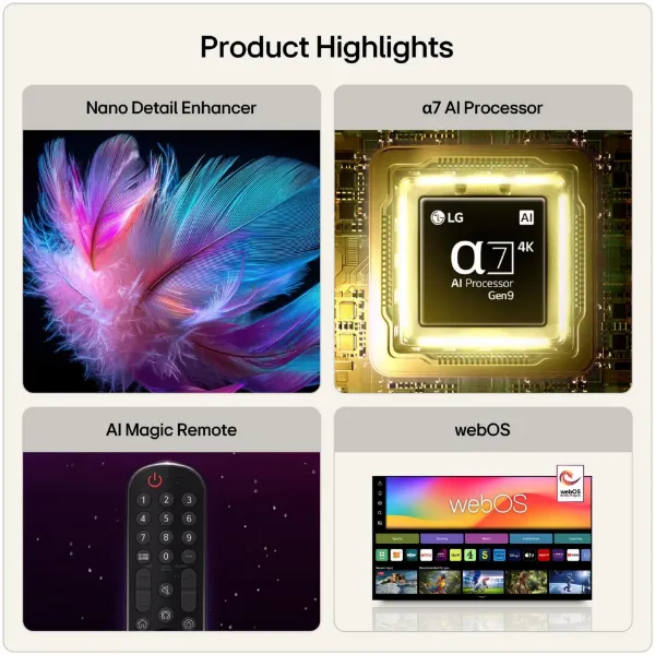 LG 65NU900B6LA.AEK 65" 4K UHD NANO AI Smart TV_product highlights