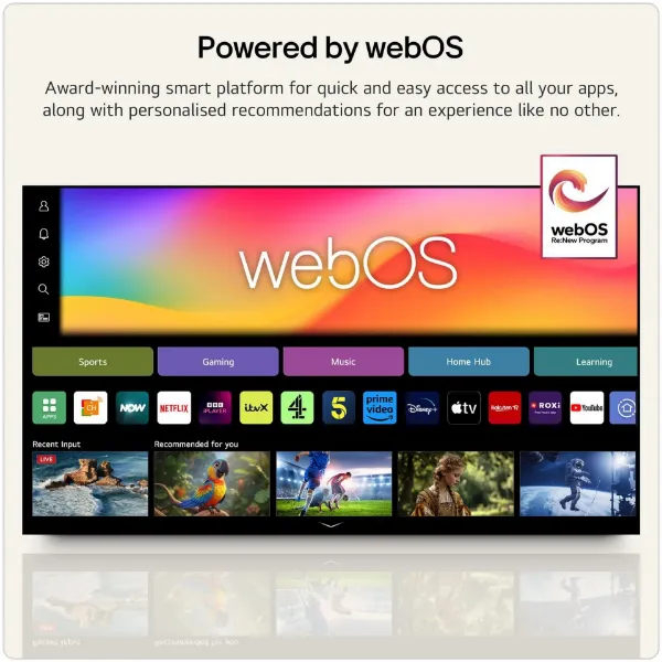 LG 65NU900B6LA.AEK 65" 4K UHD NANO AI Smart TV_webOS