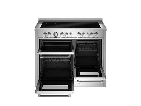 Bertazzoni MAS115I3EXC2 Master 110cm Triple Induction Range Cooker in Stainless Steel