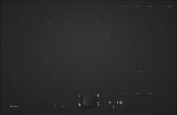 Neff T68NUV4A0 N 90 80cm Induction Hob in Matt black