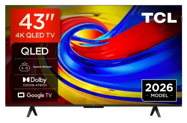 TCL 43P7L-UK 43" 4K HDR QLED Direct LED Google TV_main