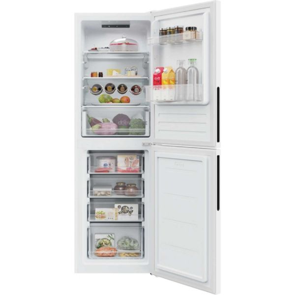 Hoover HVCT3L517EWKR-1 H-FRIDGE 300 Fridge Freezer 50/50 Low Frost - White_open