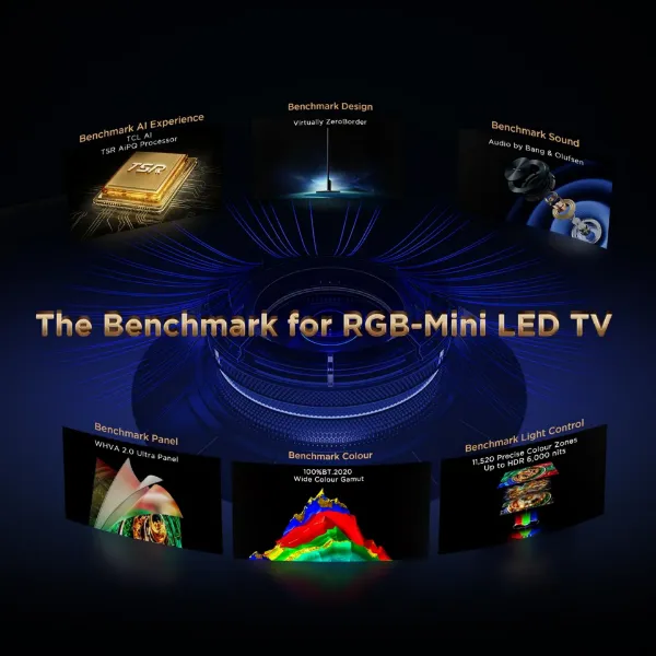 TCL 98RM9L-UK 98" 4K Ultra HD RGB MINI LED Google TV_features