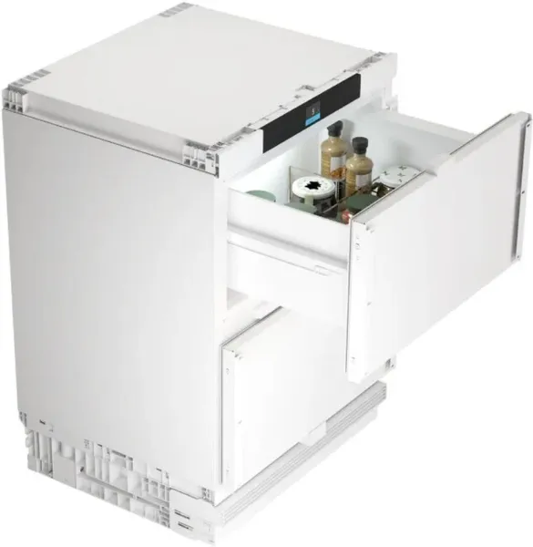 Liebherr URDd375i Prime Integrated Undercounter Larder Fridge_Angled Open Drawer View