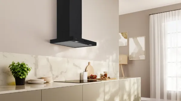 Neff D65BCC2S0B Wall-mounted Cooker Hood in Matt Black 
