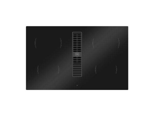 Bertazzoni P804ICH30NP Modern Series 80cm 4 Zone Induction Hob with Integrated Hood in Black
