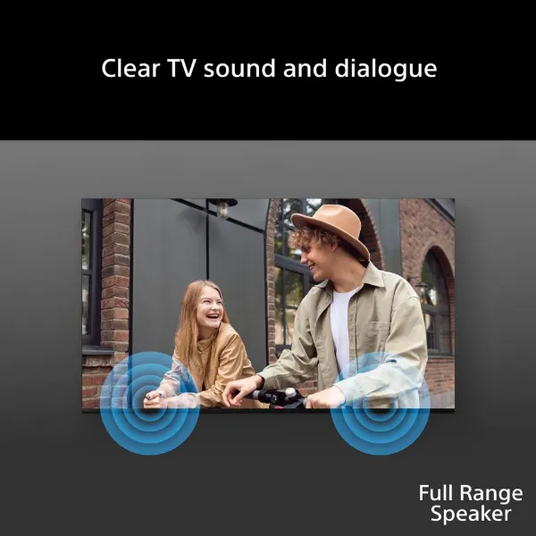 Sony K55S25M2PB.UKA 55" 4K BRAVIA 2 II Direct LED Google TV_sound