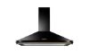 Rangemaster 134330 110cm Classic Chimney Cooker Hood in Black and Brass - RCLAHDC110BL/B_main