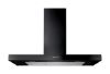 Rangemaster 134680 100cm Flat Cooker Hood in Black and Chrome - UHDF100BL/_main