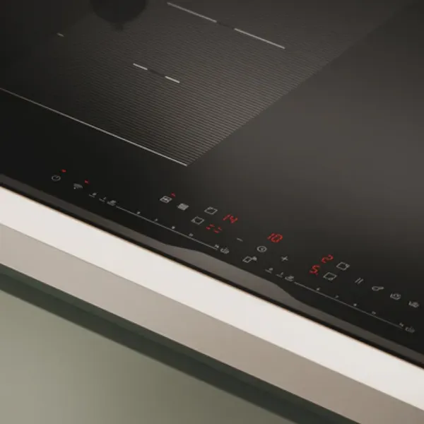 Hoover HIF84DCS Collection 5 Induction Hob - Black - 4 Burners_side