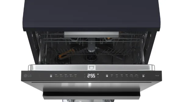 LG Series 8 TrueSteam QuadWash Pro DFGH836P 15 PS WiFi Connected Freestanding Full Size Dishwasher - Matte Black