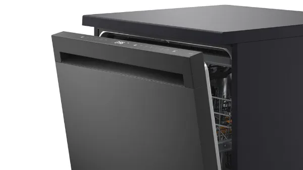LG Series 8 TrueSteam QuadWash Pro DFGH836P 15 PS WiFi Connected Freestanding Full Size Dishwasher - Matte Black