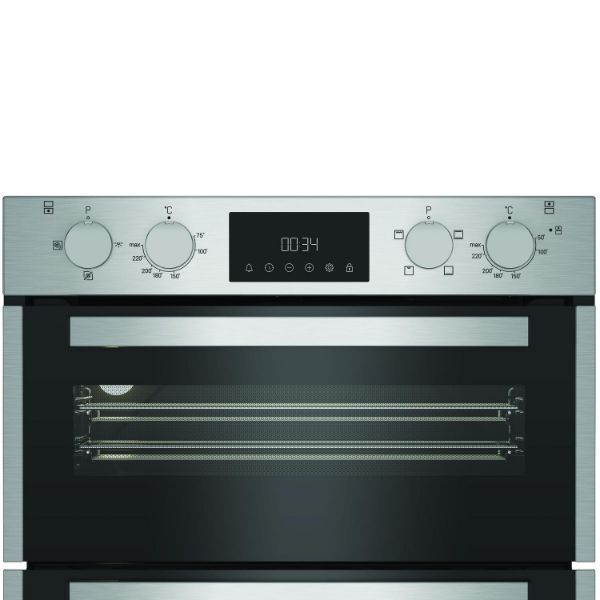 Hotpoint DUH10DIX 59.4cm Built In Electric Double Oven - Stainless Steel