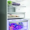 Hotpoint HPK26413XR6UKE 59.5cm 70/30 Fridge Freezer - Black Steel