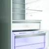 Hotpoint HPK26413XR6UKE 59.5cm 70/30 Fridge Freezer - Black Steel