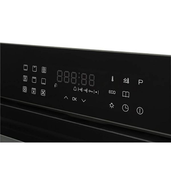 CDA SL550BL/1 Electric Single Oven_Control Panel Detail