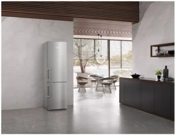 Miele KFN4797CDCLST Freestanding 70/30 Fridge Freezer Frost Free - Clean Steel - C Rated_view