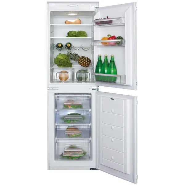 CDA FW852 Integrated 50/50 Fridge Freezer_Open Door View
