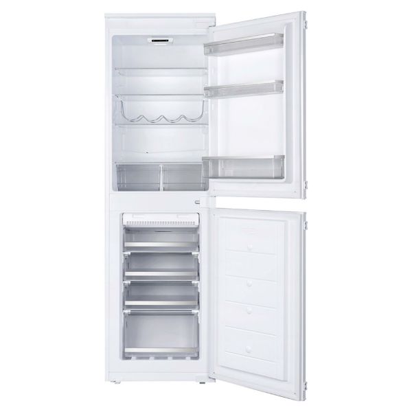 CDA FW725 Integrated 50/50 Fridge Freezer_Open Door View