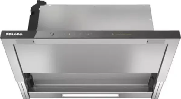 Miele DAS4630OBBL 60cm Wide Telescopic Hood - Stainless Steel / Black - A+++ Rated_main