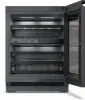 Miele KWTUS7074Fobsw Built-In Wine Cooler - Obsidian Black - F Rated_open