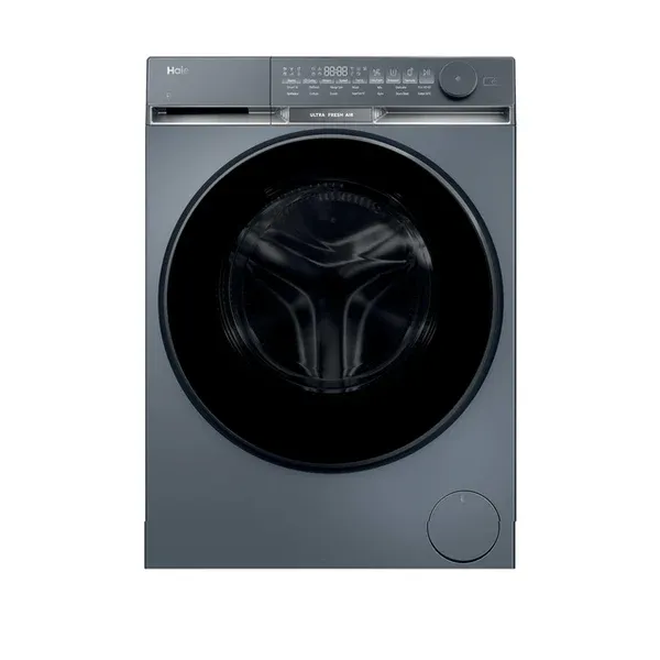 Haier HW100-B14387GUU 10kg, 1400 Spin Washing Machine - Graphite_front