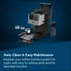 Beko CED7524X Espresso Machine with Integrated Grinder and Milk Cup - Silver_auto clean