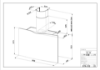 Faber Veil A90 White Matt 90cm Wall Mounted Cooker Hood_front