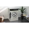 Siemens WG56H2AXGB Washing machine front loader in silver inox_open